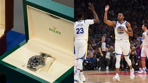 curry rolex to green|Stephen Curry gifts Rolexes to Draymond Green, Andre Iguodala.